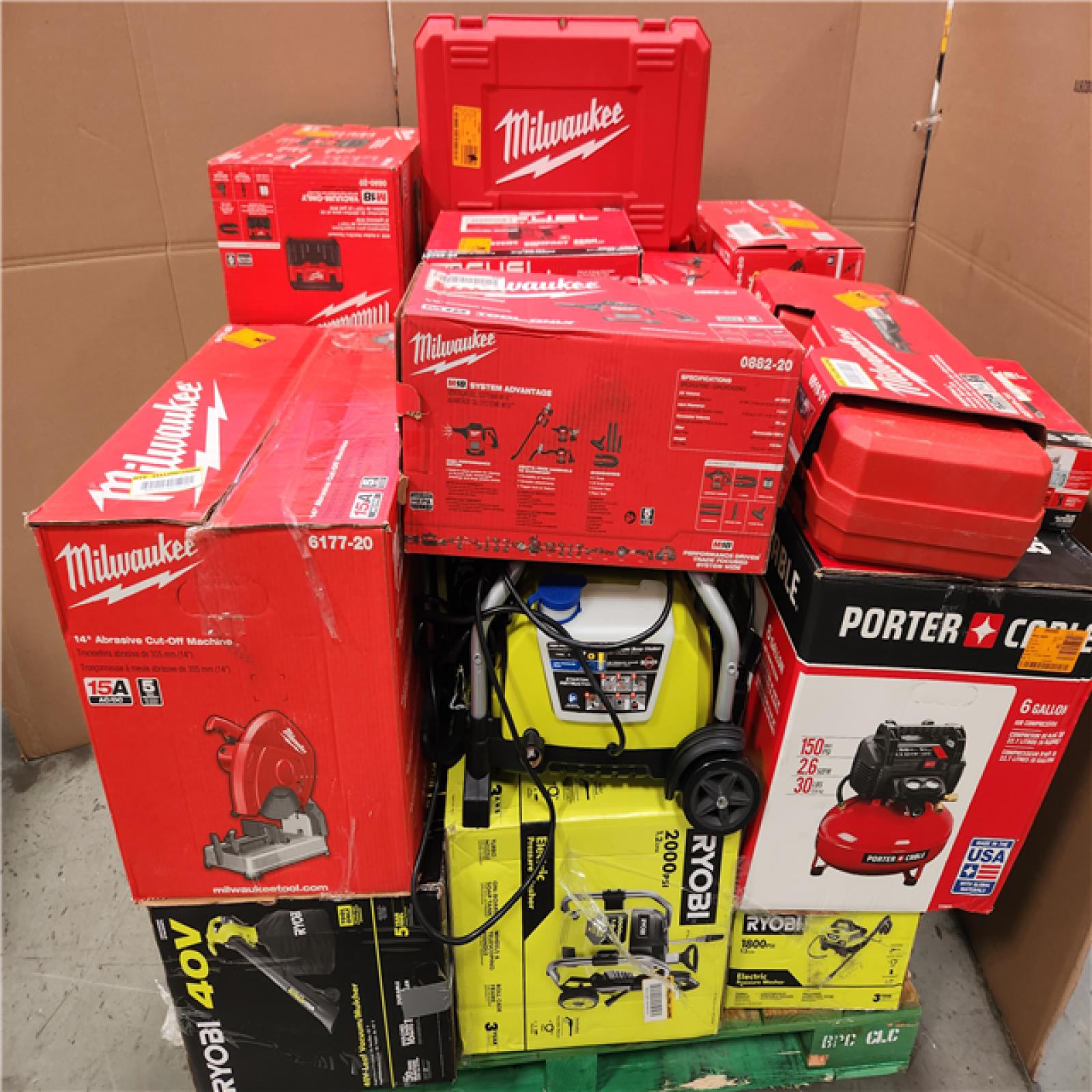 CALIFORNIA AS-IS TOOL PALLET