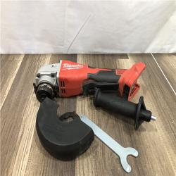 AS-IS Milwaukee 18V Lithium-Ion Brushless Cordless 4-1/2 in./5 in. Grinder w/Paddle Switch (Tool-Only)