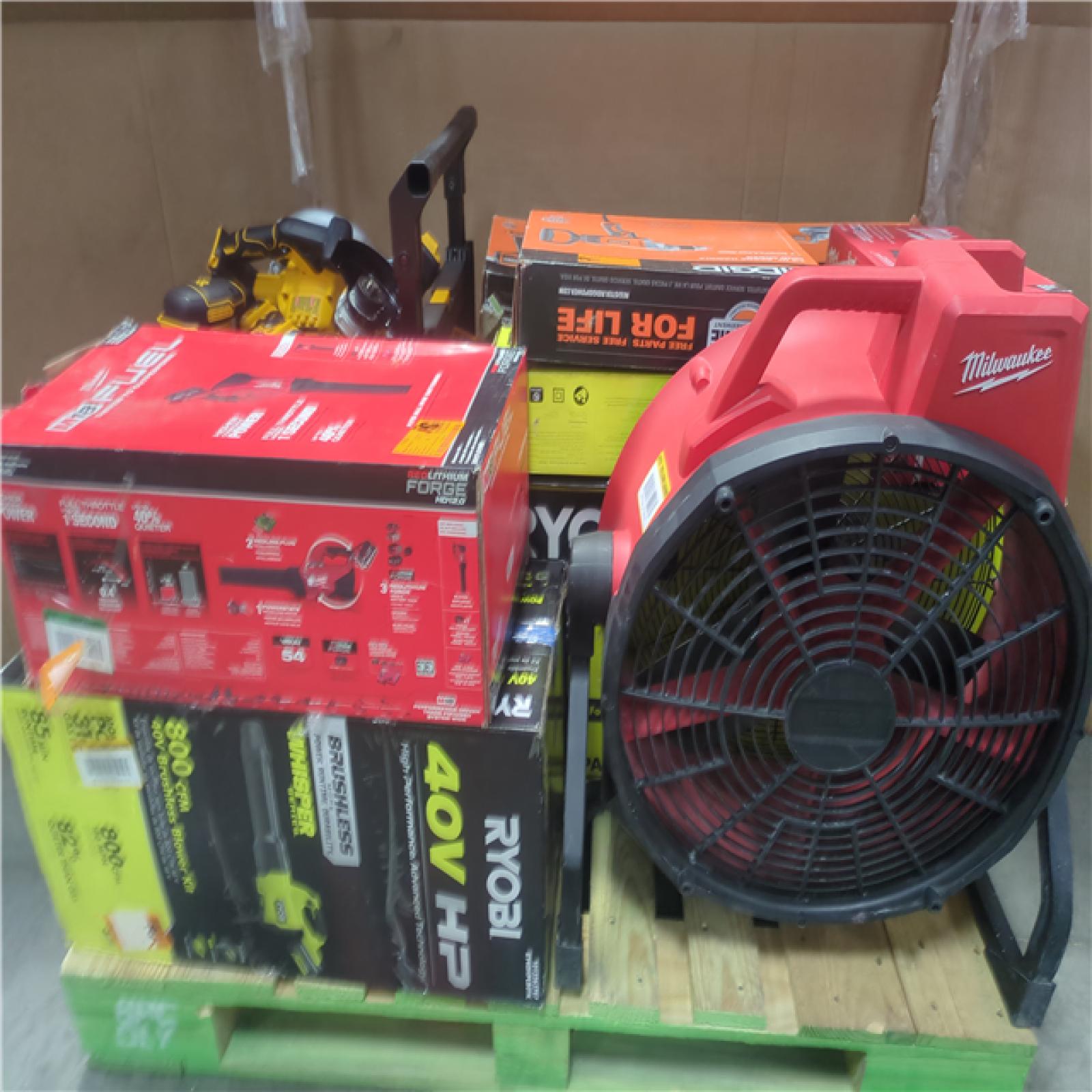 CALIFORNIA AS-IS TOOL PALLET