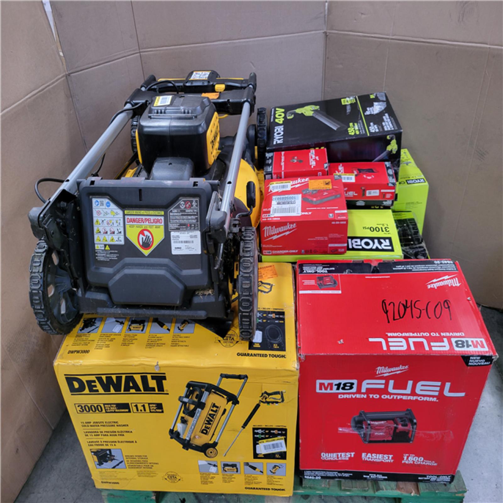 CALIFORNIA AS-IS TOOL PALLET
