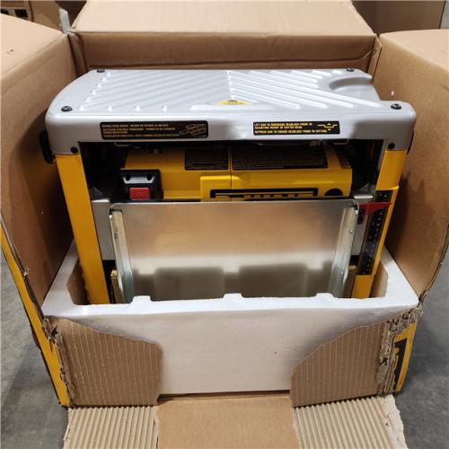As-Is- DEWALT 15 Amp Corded 12.5 in. Bench Planer