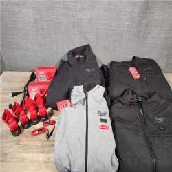 HOUSTON LOCATION - AS-IS MILWAUKEE 4 HEATED CLOTHING COMBO KIT