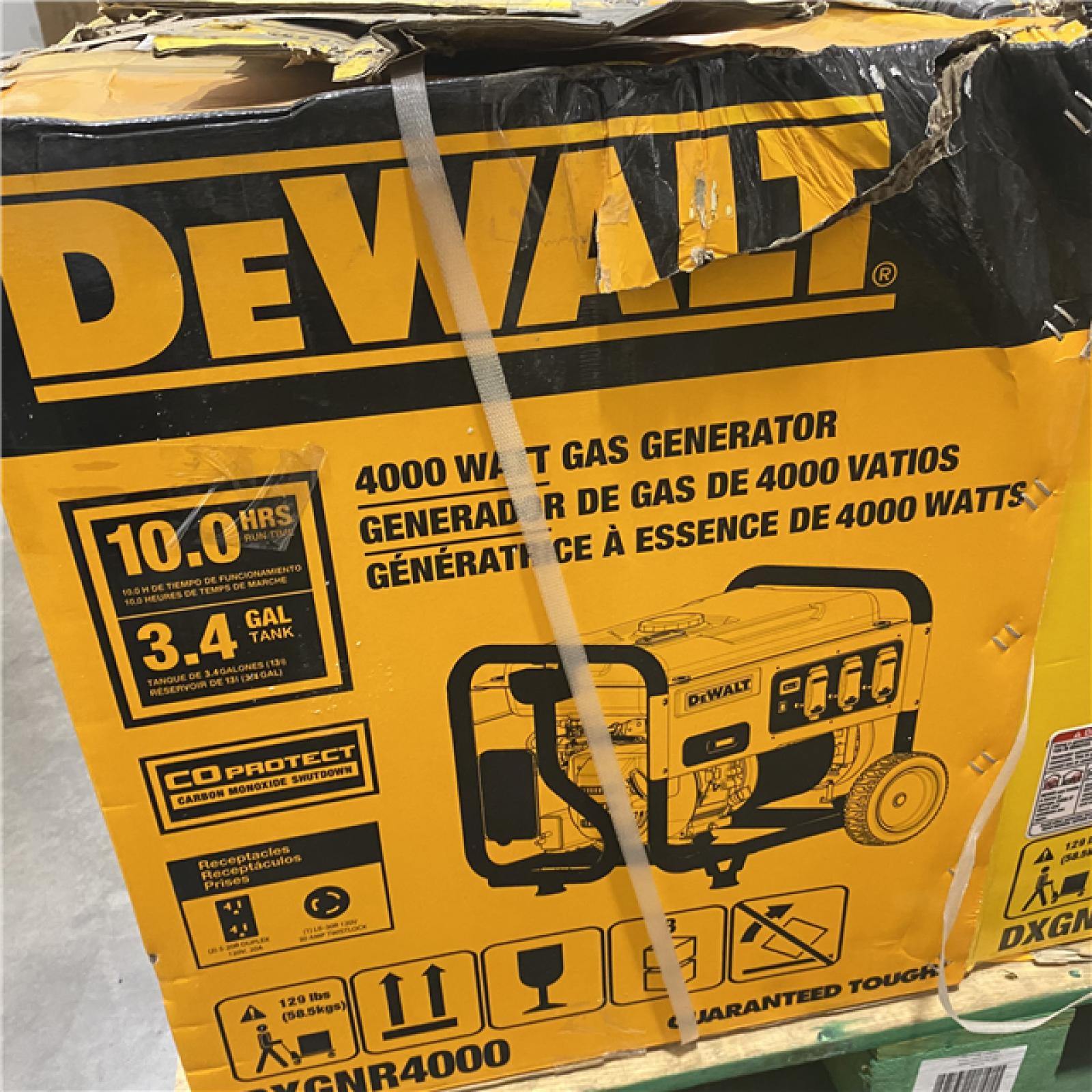 Dallas Location - As-Is DeWalt DXGNR4000 Generator