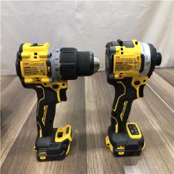 AS-IS DEWALT 20V XR Lithium-Ion Cordless 2-Tool Combo Kit