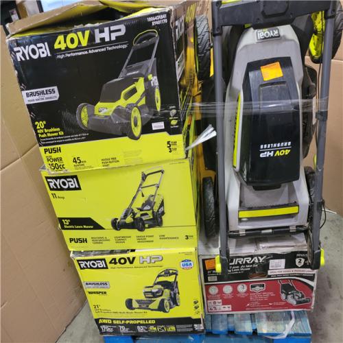 CALIFORNIA AS-IS OUTDOOR POWER EQUIPMENT