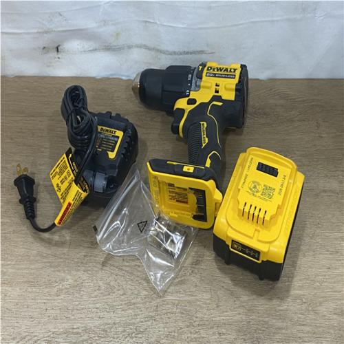 AS-IS DEWALT ATOMIC 20V Lithium-Ion Cordless 1/2 in. Hammer Drill Kit