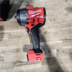 HOUSTON LOCATION - AS-IS Milwaukee M18 1/2 in. Cordless Brushless High Torque Impact Wrench Kit (Battery & Charger)