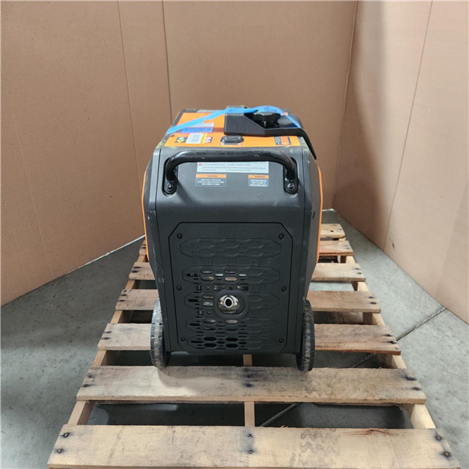 CALIFORNIA AS-IS GENERAC IQ3800DF GAS GENERATOR