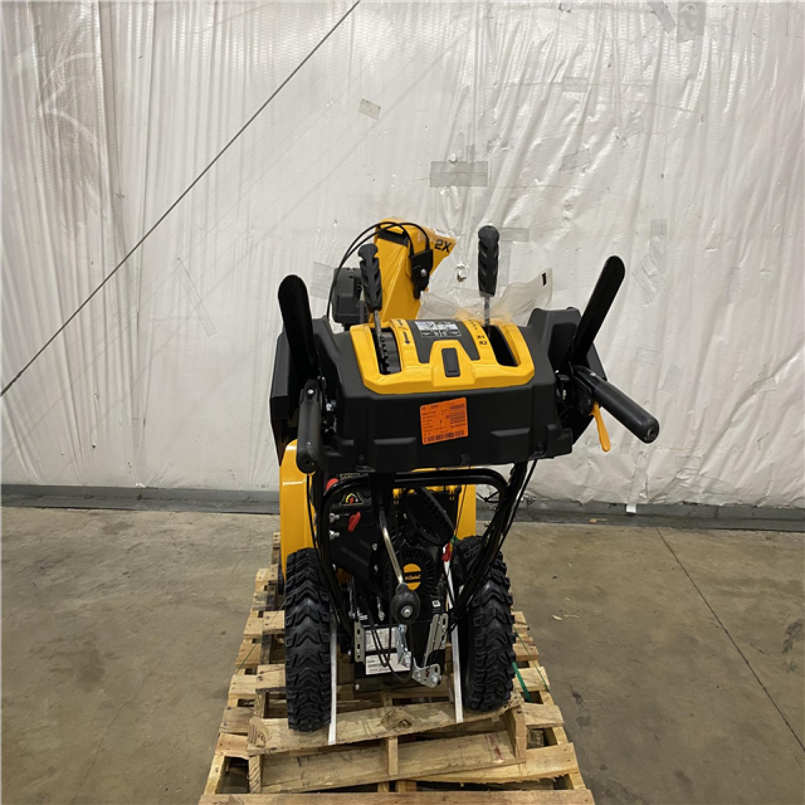 Houston Location - AS-IS  club cadet snow blower