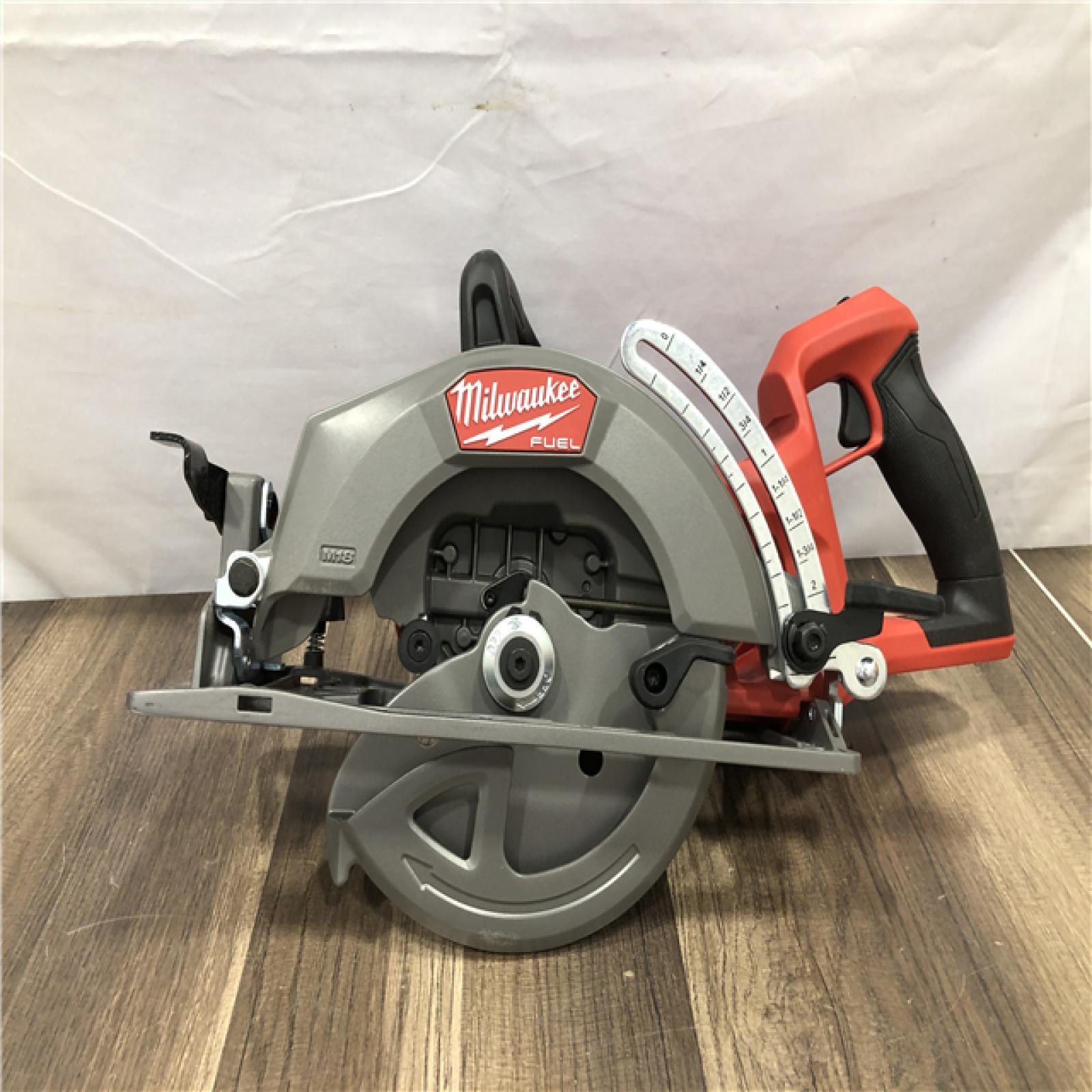 AS-IS Milwaukee FUEL 18V Lithium-Ion Cordless 7-1/4 in. Rear Handle Circular Saw (Tool-Only)