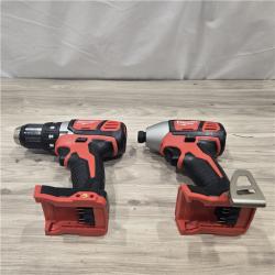 AS-IS Milwaukee 18V Cordless 2-Tool Drill/Driver and Impact Driver Kit