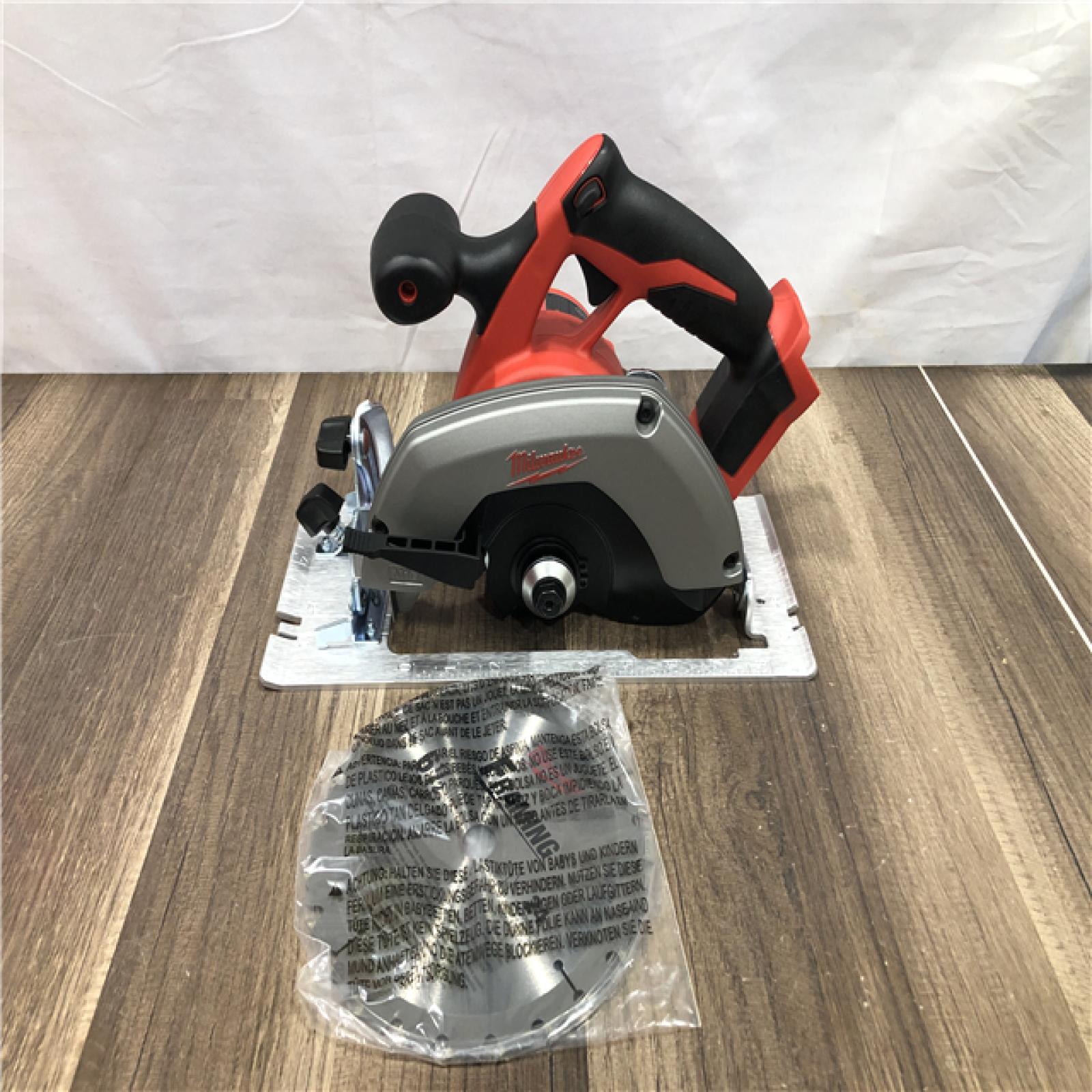 AS-IS Milwaukee 18V Lithium-Ion Cordless 6-1/2 in. Circular Saw (Tool-Only)