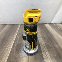 AS-IS DEWALT 20V MAX XR Cordless Brushless Fixed Base Compact Router (Tool Only)