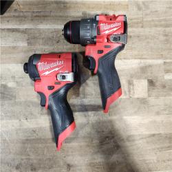 HOUSTON LOCATION - AS-IS Milwaukee 3497-22 12V Brushless Hammer Drill and Impact Driver Combo Kit