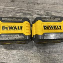 AS-IS DEWALT FLEXVOLT 20V/60V MAX Lithium-Ion 6.0Ah Battery Pack (2 Pack)