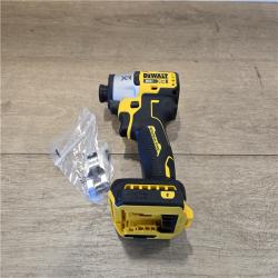 AS-IS DEWALT 20V Maximum XR Cordless 1/4 in. 3-Speed Impact Driver (Tool-Only)