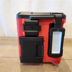 AS-IS- Milwaukee 18-Volt Lithium-Ion Cordless PACKOUT 3000 Lumens LED Light with Built-In Charger