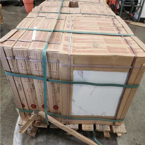 Phoenix NEW Matte Calcutta 18 in. x 18 in. Glazed Ceramic Floor and Wall Tile (491 sq. ft. (24 Case)