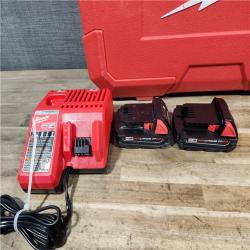 HOUSTON LOCATION - AS-IS Milwaukee M18 18V Lithium-Ion Cordless Short Throw Press Tool Kit