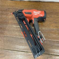 AS-IS Milwaukee 2839-20 M18 FUEL 15 Ga. 18 Volt Brushless Angled Finish Nailer