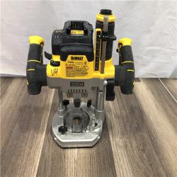 AS-IS DEWALT 20V MAX XR 2-1/4 Peak HP Brushless Cordless Plunge Router (Tool Only)