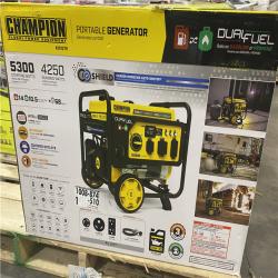 Dallas Location - As-Is Champion 201279 5300W Dual Fuel Generator