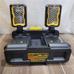 AS-IS  DEWALT Tough System 2.0 Flex Volt 20V/60V Cordless 4000 Lumen LED Adjustable Folding Panel Work Light