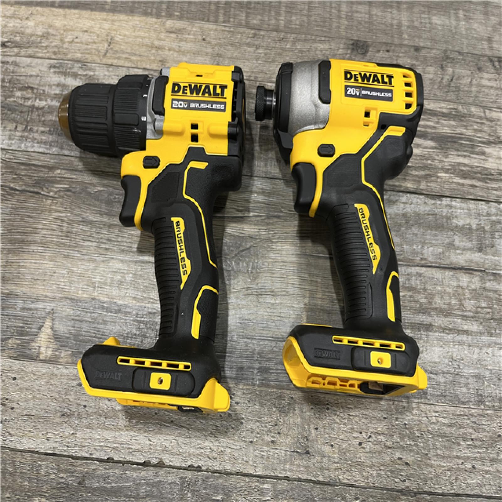 AS-IS DEWALT ATOMIC 20-Volt MAX Lithium-Ion Cordless Combo Kit