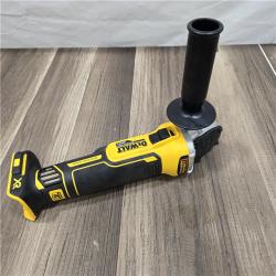 GOOD DeWalt DCG405B 20V Max XR 4.5-Inch Slide Switch Small Angle Grinder (Tool Only)