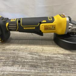 AS-IS DEWALT 20V XR Cordless 4-1/2. in. to 5 in. Variable Speed Angle Grinder (Tool Only)