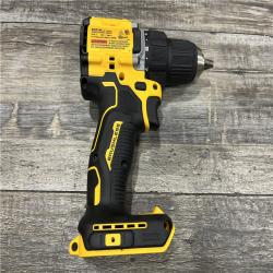 AS-IS DEWALT Atomic 20V Lithium-Ion Cordless Compact 1/2 in. Drill/Driver Kit