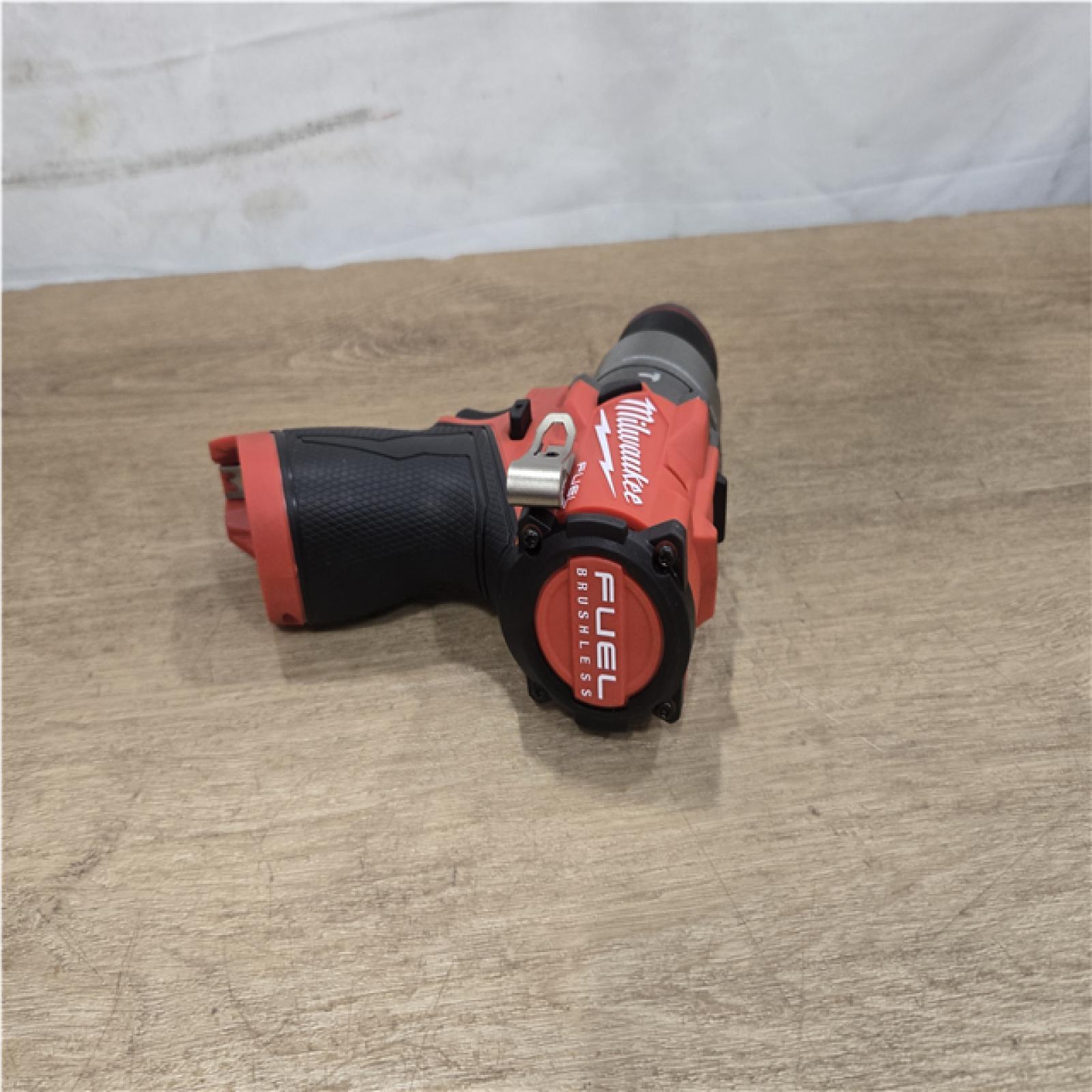 AS-IS Milwaukee FUEL 12-Volt Lithium-Ion Brushless Cordless Hammer Drill and Impact Driver Combo Kit