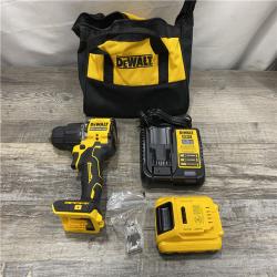 AS-IS DEWALT ATOMIC 20V Cordless 1/2 in. Compact Hammer Drill Kit