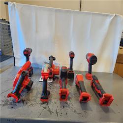 AS-IS- Milwaukee 18-Volt Lithium-Ion Cordless (9-Tool) Combo Kit