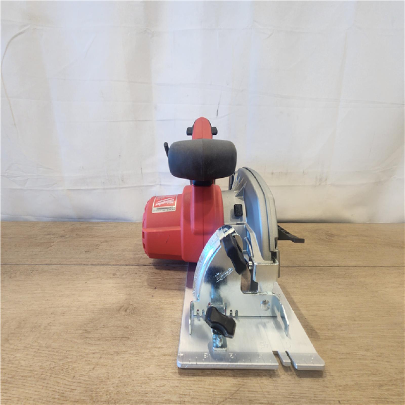 AS-IS- Milwaukee 18V Lithium-Ion Cordless 6-1/2 in. Circular Saw (Tool-Only)