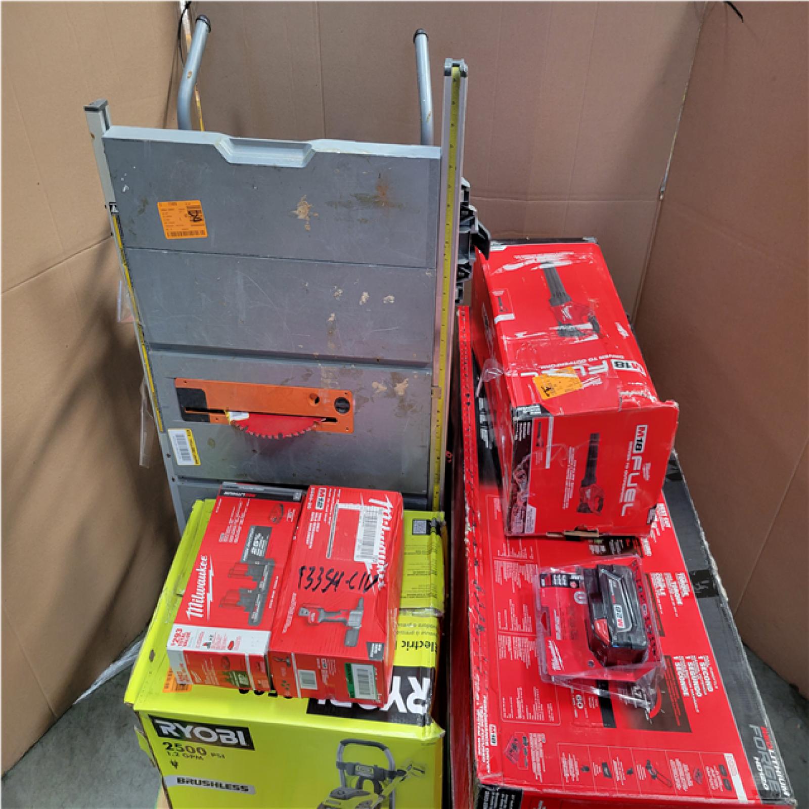 CALIFORNIA AS-IS TOOL PALLET
