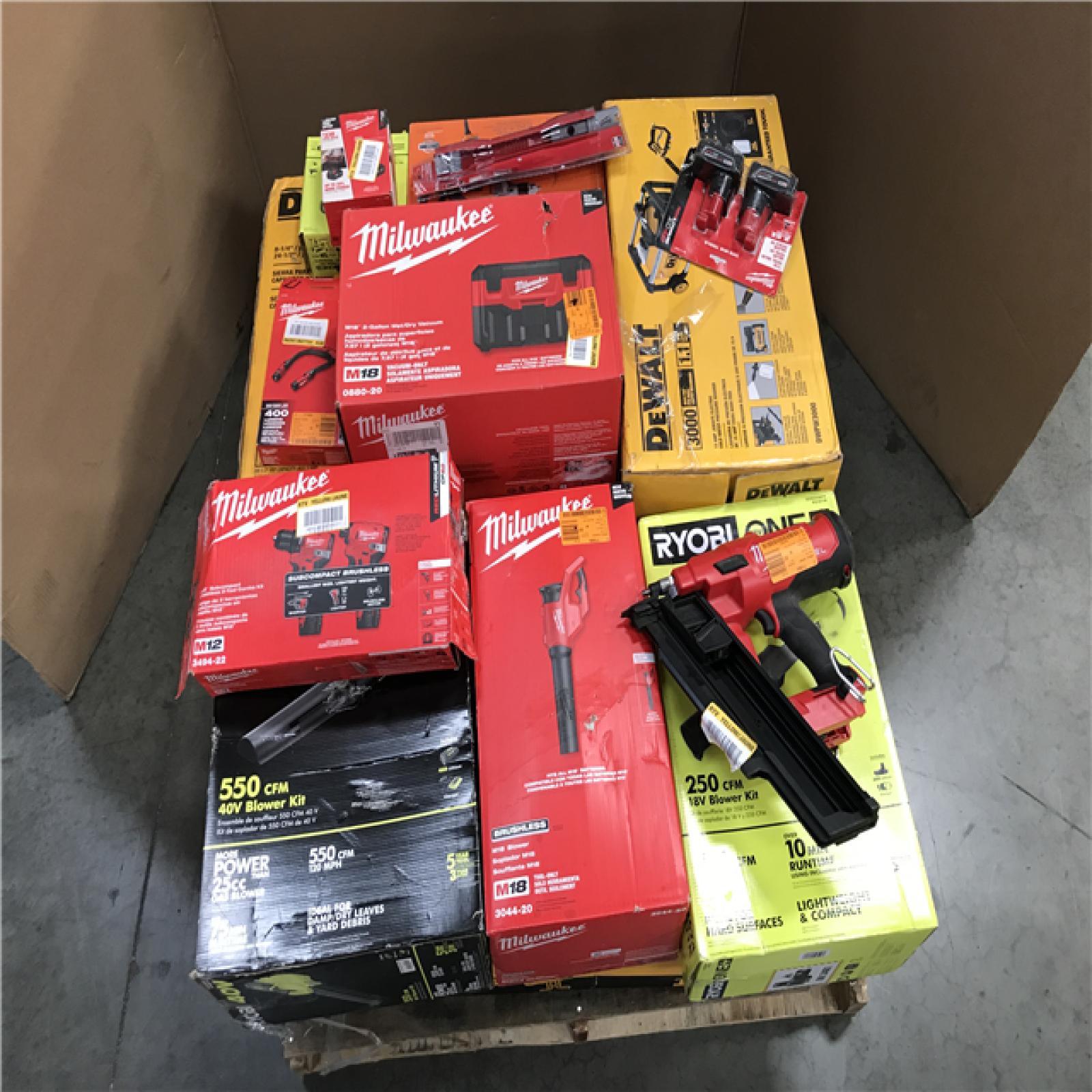 CALIFORNIA AS-IS TOOL PALLET