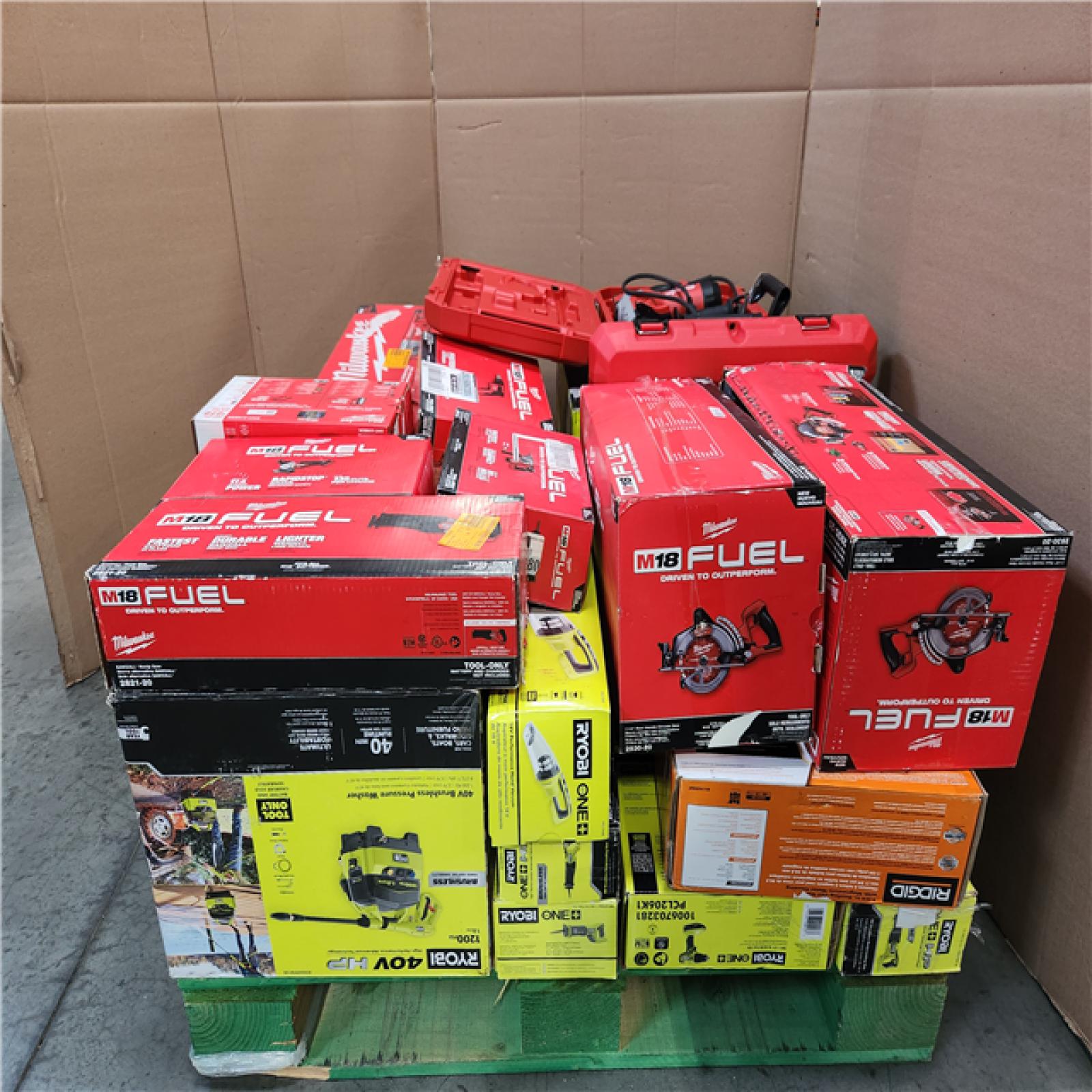 CALIFORNIA AS-IS TOOL PALLET