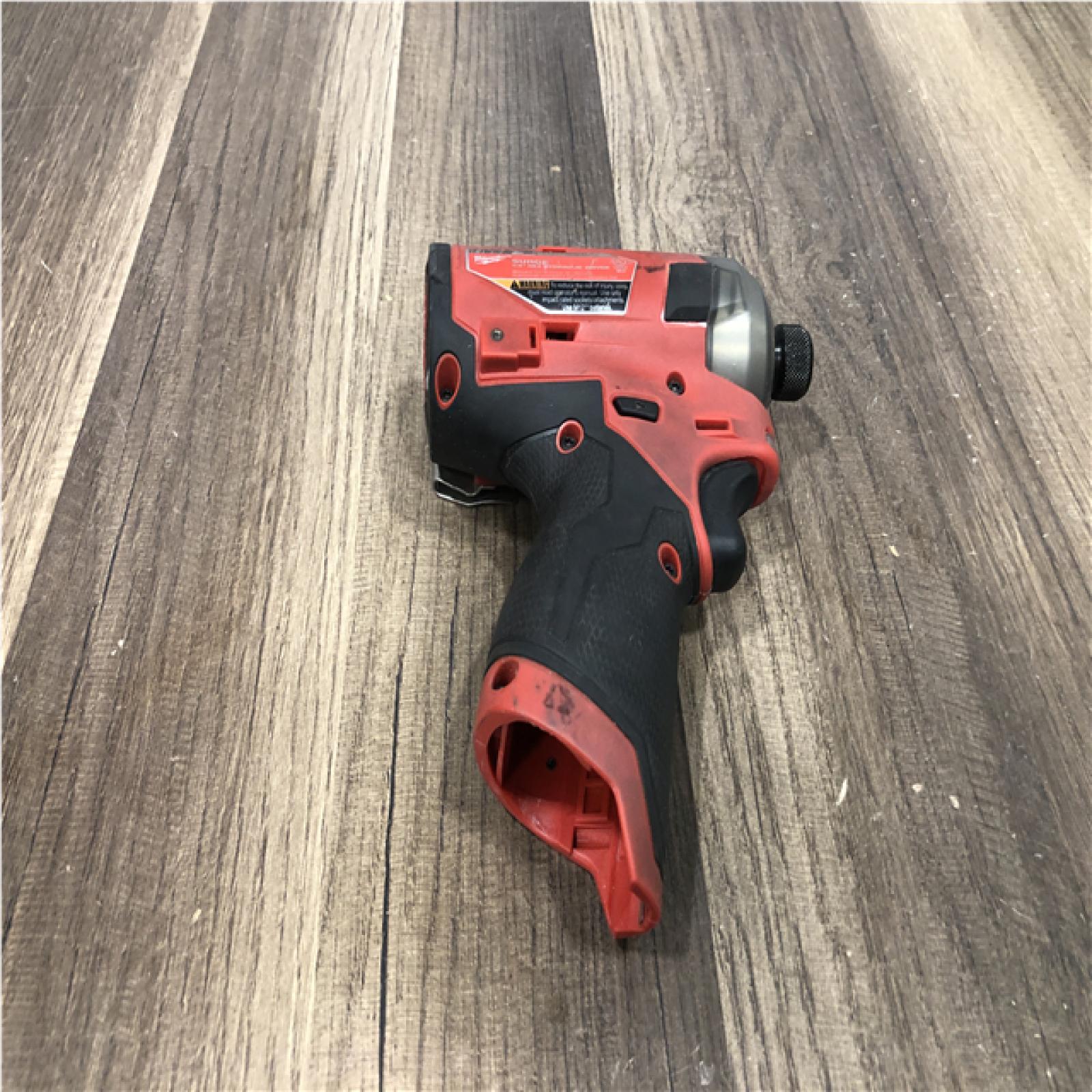 AS-IS Milwaukee FUEL SURGE 12V Lithium-Ion Brushless Cordless 1/4 in. Hex Impact Driver Compact Kit