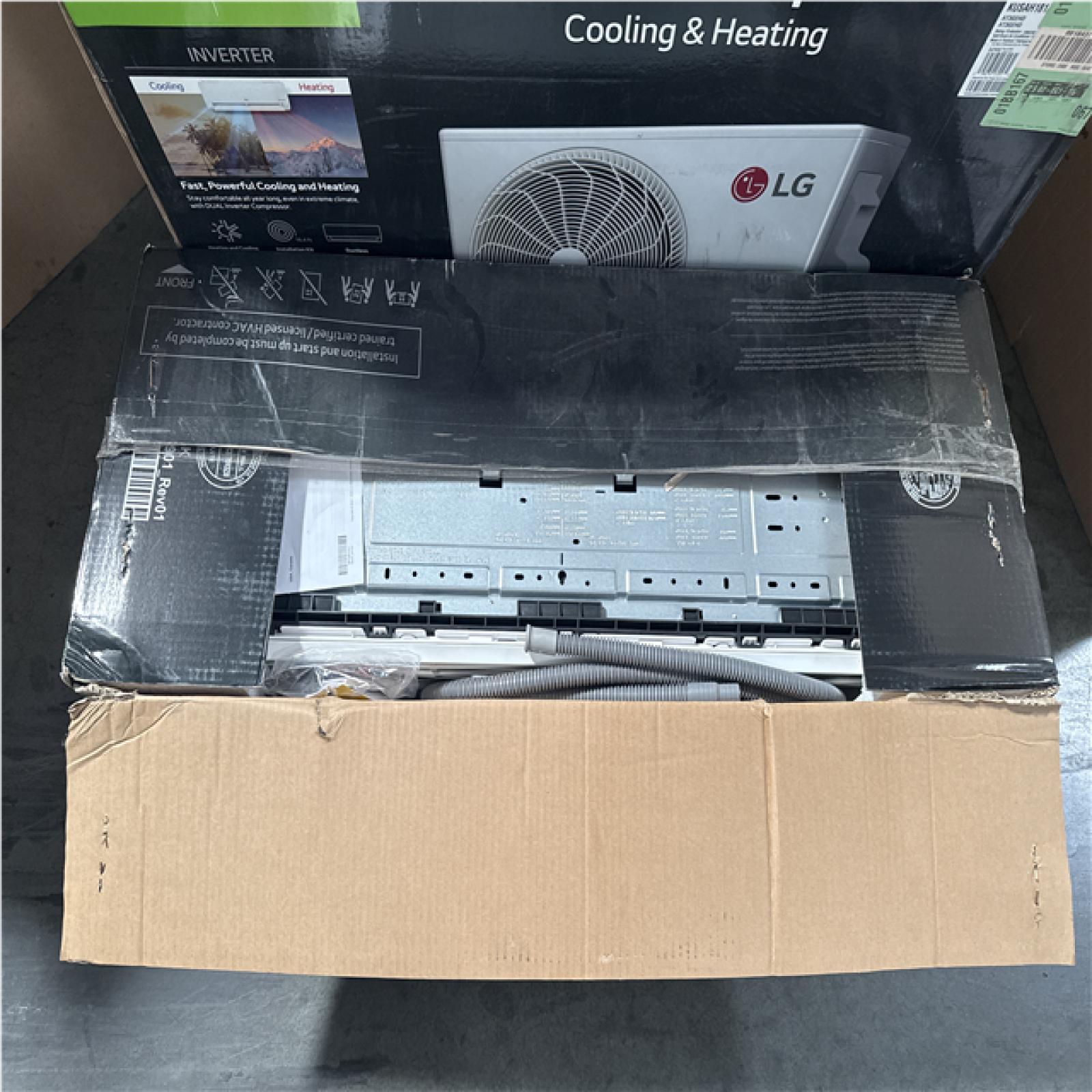 CALIFORNIA AS IS LG MINI SPLIT 18000 BTU
