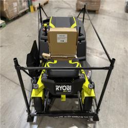 DALLAS LOCATION- RYOBI ZR3 80V HP Brushless Battery Cordless Electric 42 in. Zero Turn Riding Lawn Mower with (2) 14.0 Ah Batteries and Charger