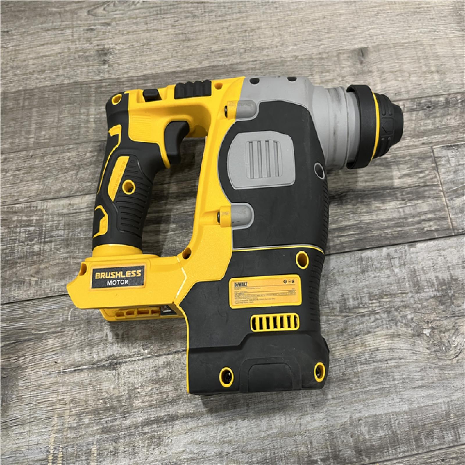 AS-IS DEWALT 20V MAX XR Cordless Brushless 1 in. SDS Plus L-Shape Rotary Hammer (Tool Only)
