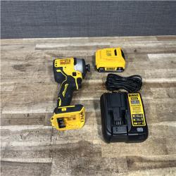 Houston Location AS-IS DEWALT Atomic 20V Max Lithium-Ion Brushless Cordless Compact 1/4 in. Impact Driver Kit