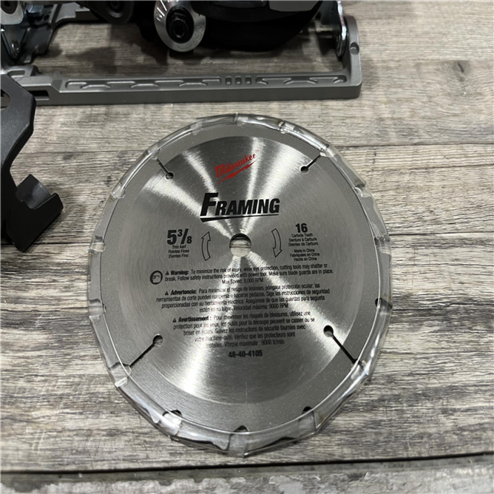 AS-IS Milwaukee FUEL 12V Lithium-Ion Brushless 5-3/8 in. Cordless Circular Saw (Tool-Only)