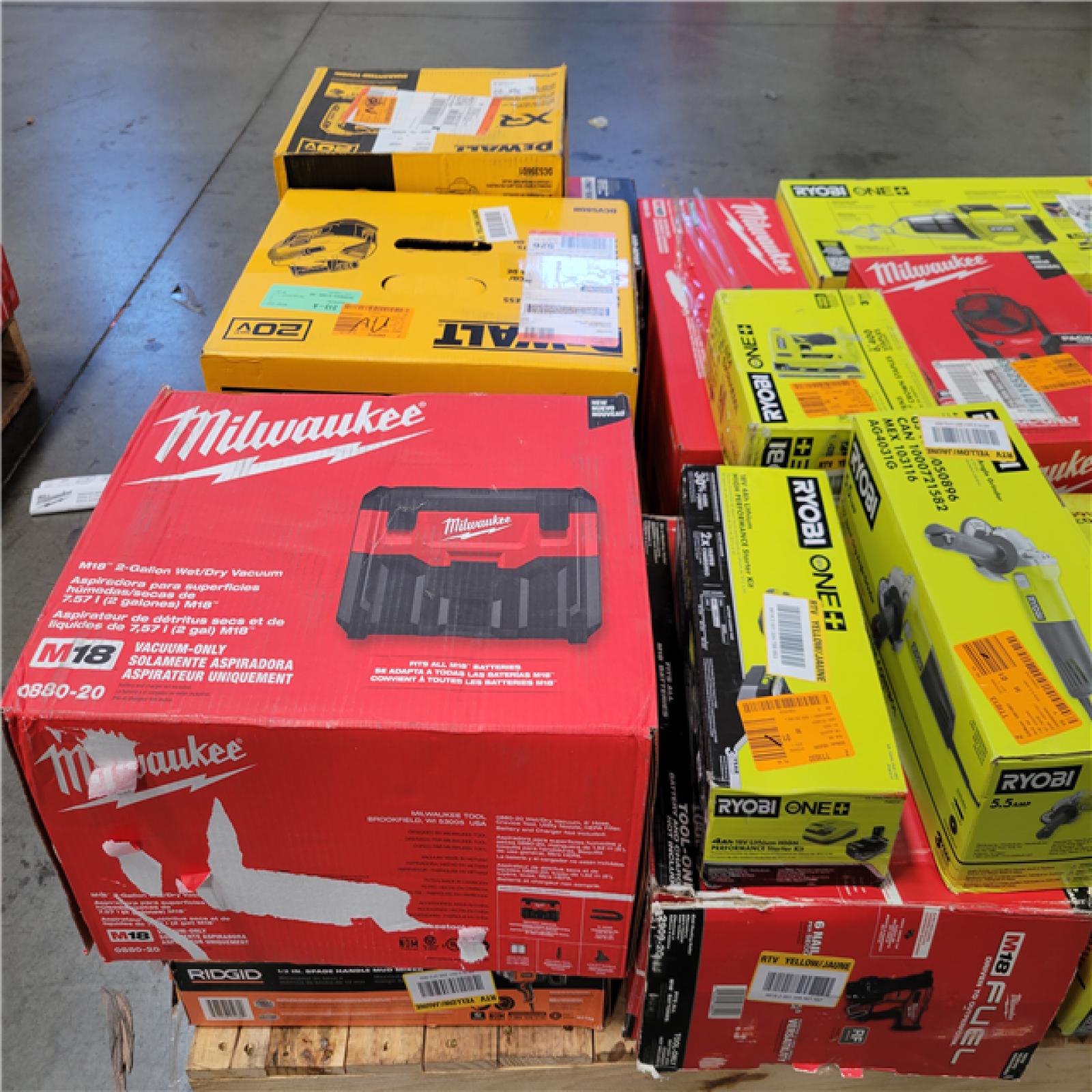CALIFORNIA AS-IS TOOL PALLET