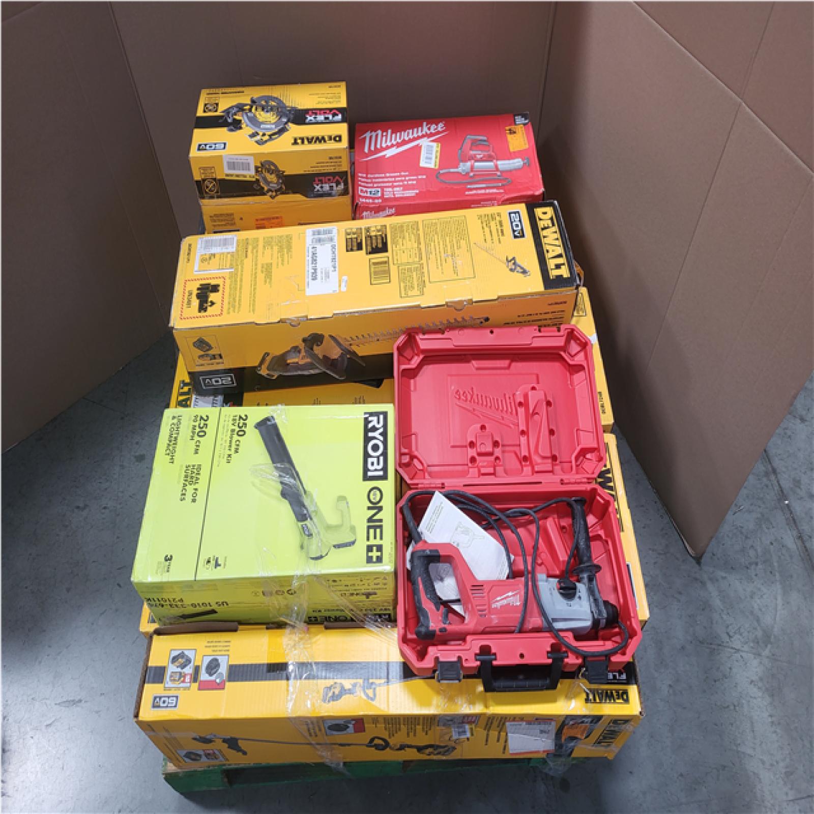 CALIFORNIA AS-IS TOOL PALLET
