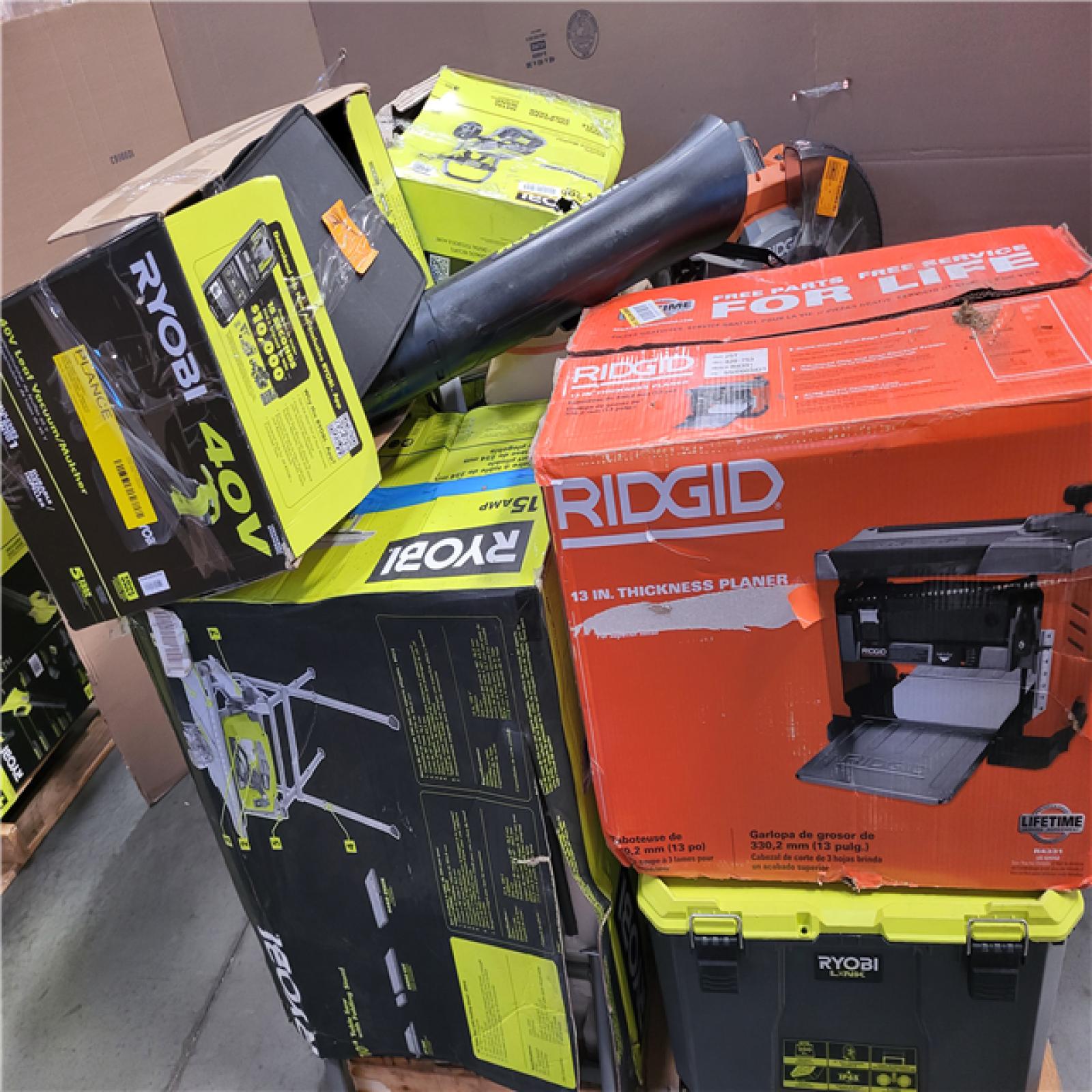 CALIFORNIA AS-IS TOOL PALLET