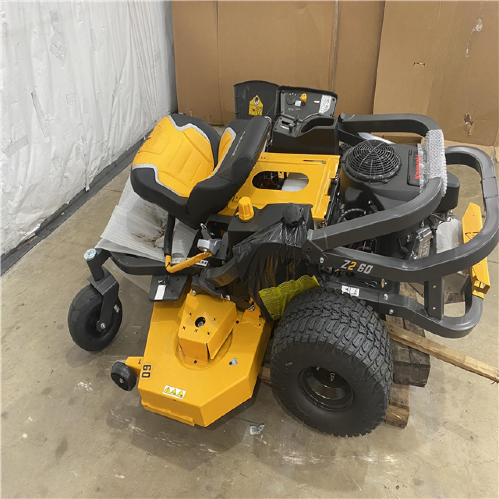Houston Location - AS-IS Outdoor Power Equipment CUB CADET Z2 60 SIT DOWN MOWER