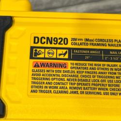 AS-IS DEWALT 20-Volt 21° Cordless Framing Nailer (Tool-Only)