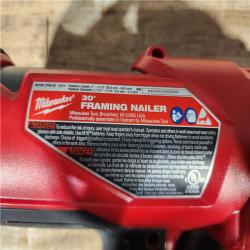 HOUSTON LOCATION - AS - IS Milwaukee FUEL 3-1/2 in. 18-Volt 30-Degree Lithium-Ion Brushless Cordless Framing Nailer (Tool-Only)